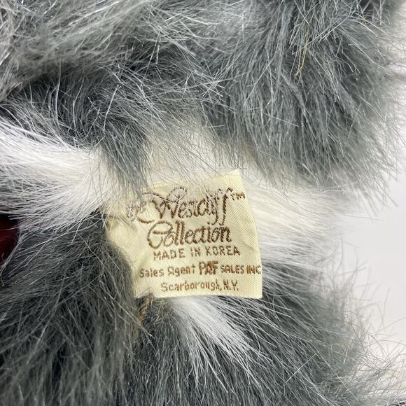 Vintage The Westcliff Collection Plush Old English Sheepdog Stuffed Animal 13" - Picture 7 of 8